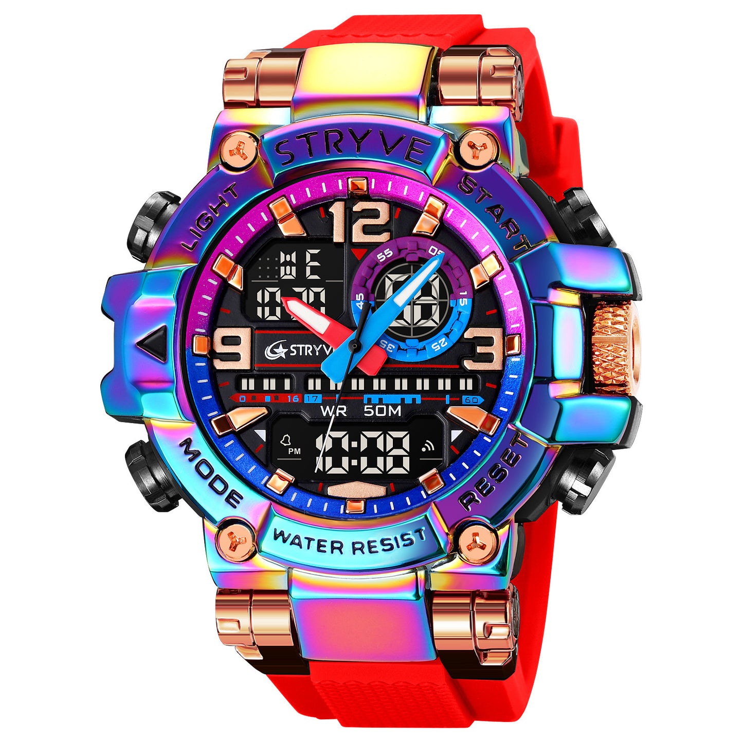 New Multifunctional Sports Student Watch