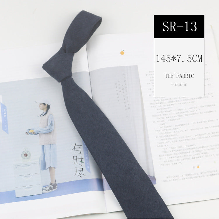 Korean Style Casual Suede Macaron 7cm Hand Tie