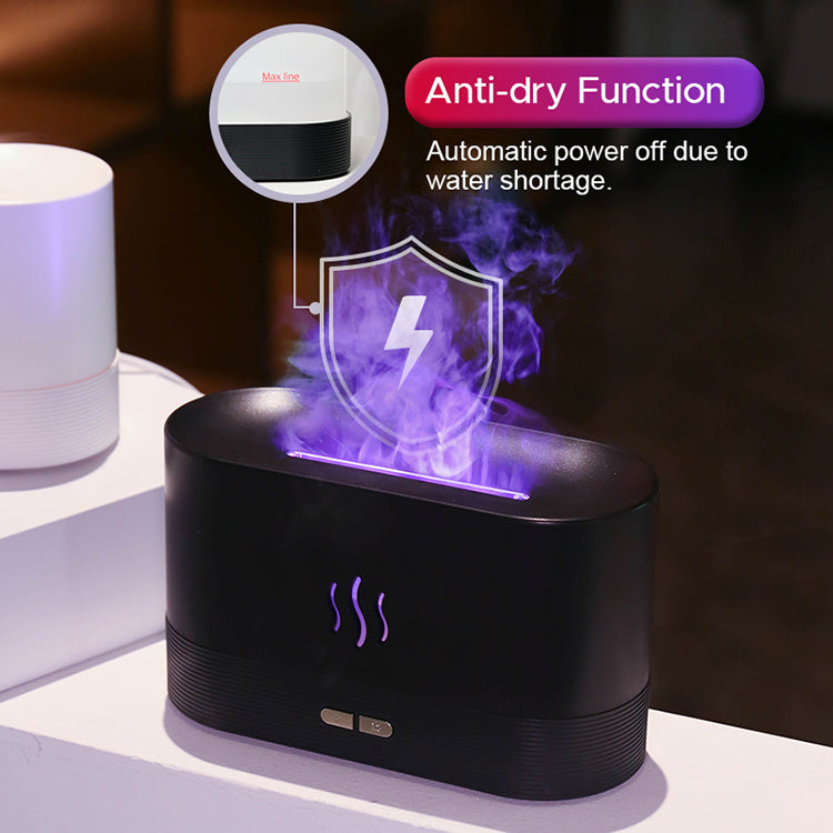 USB Flame Aroma Diffuser