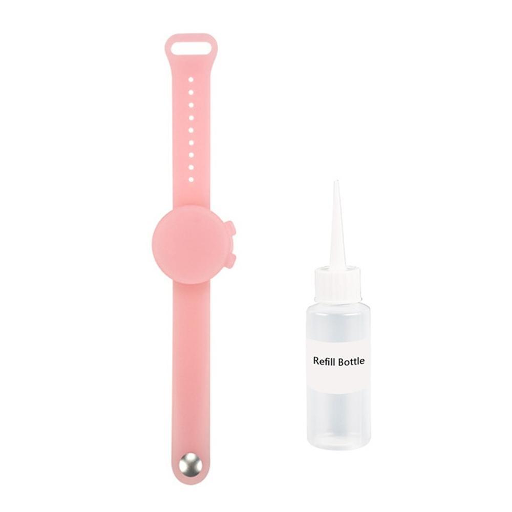Outdoor Silicone Hand Sanitizer Bracelet Dispenser