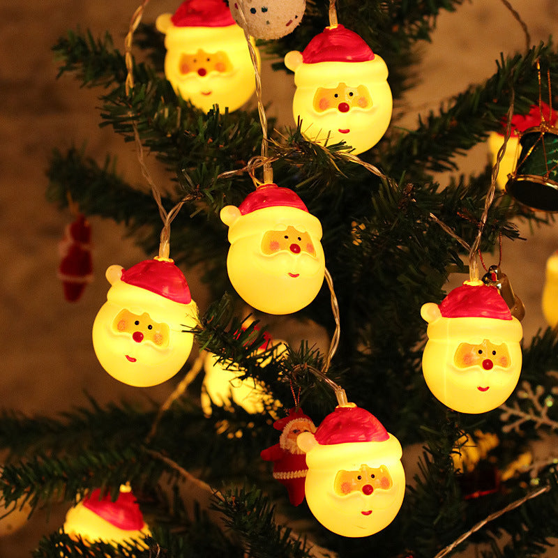 Snowman String Christmas Lights Decoration