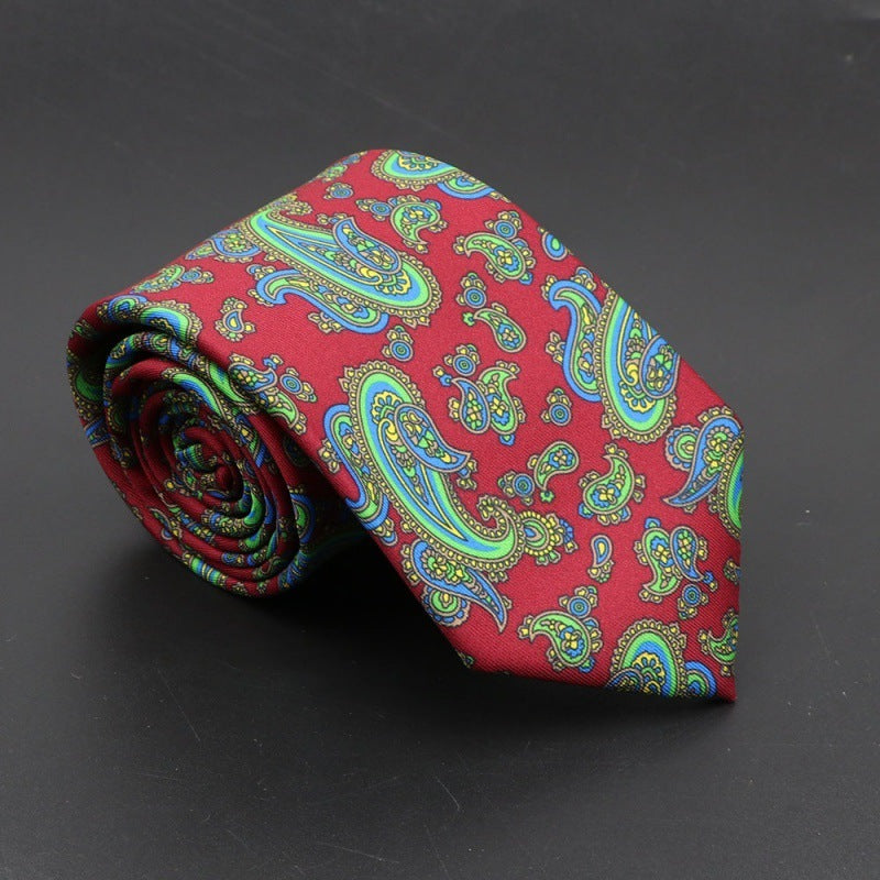 Bohemian Silk Men's Fashion Necktie