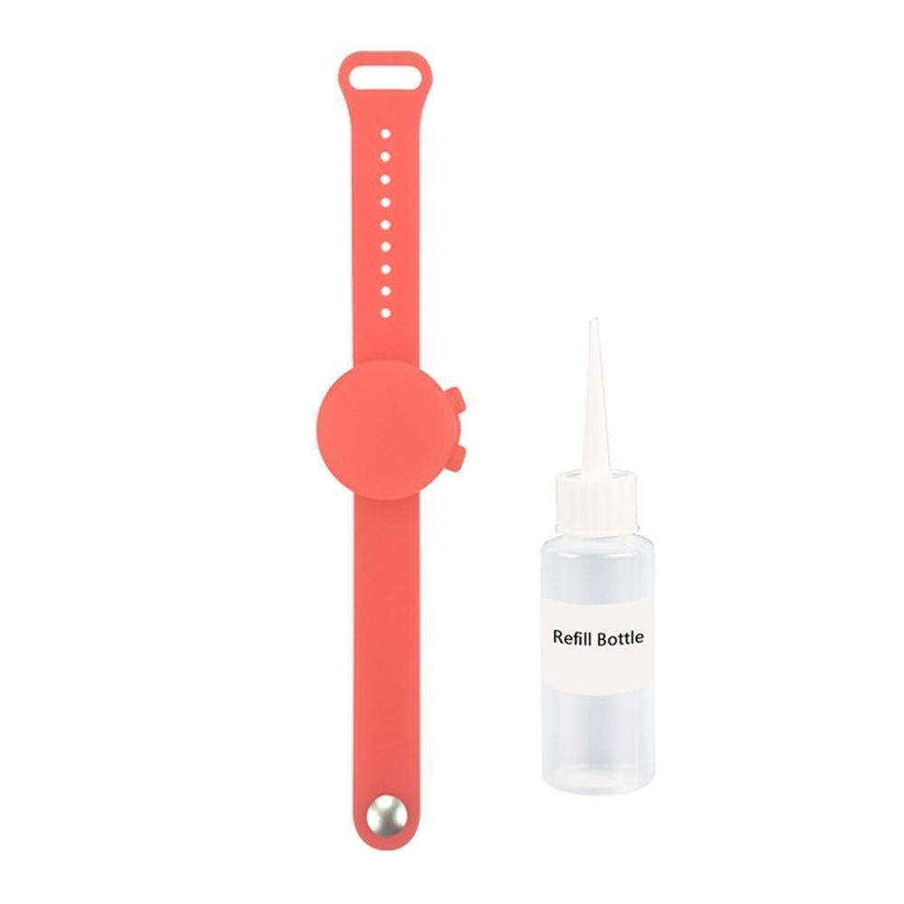 Outdoor Silicone Hand Sanitizer Bracelet Dispenser