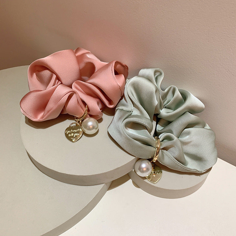 Solid Color Elegant Flower Hair Ring