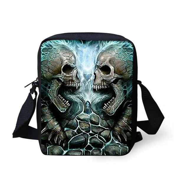 Skull Messenger Bag for Children