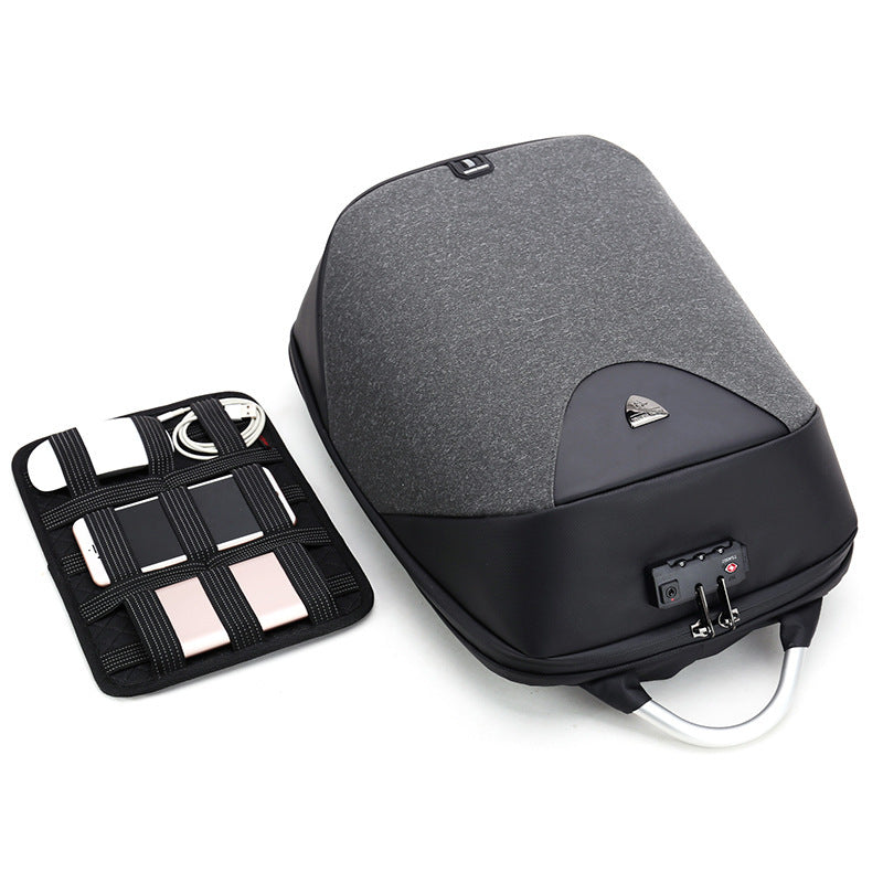 Anti-Theft 15.6-Inch Laptop Backpack: Versatile British-Style Business Bag