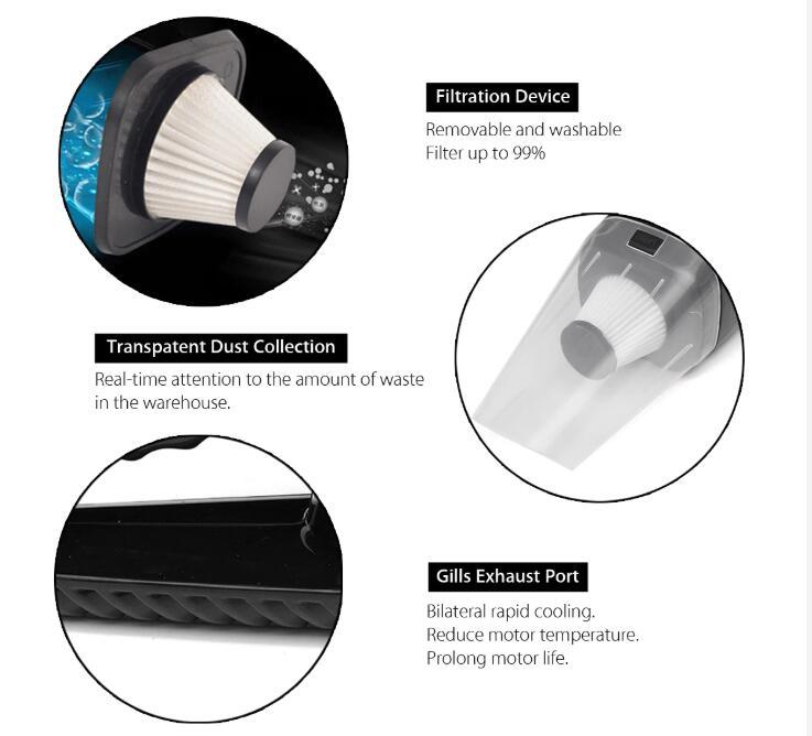 High Power Wet and Dry Car Vacuum Cleaner