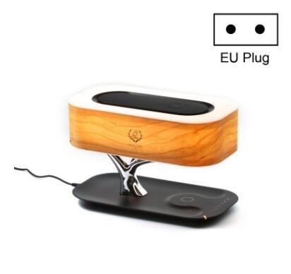 Creative Tree Lamp Bluetooth Speaker Bedside Light With Wireless Charging