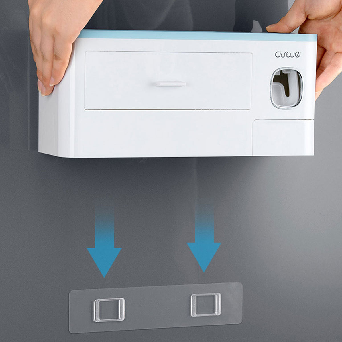 Magnetic Toothbrush Holder Storage Rack