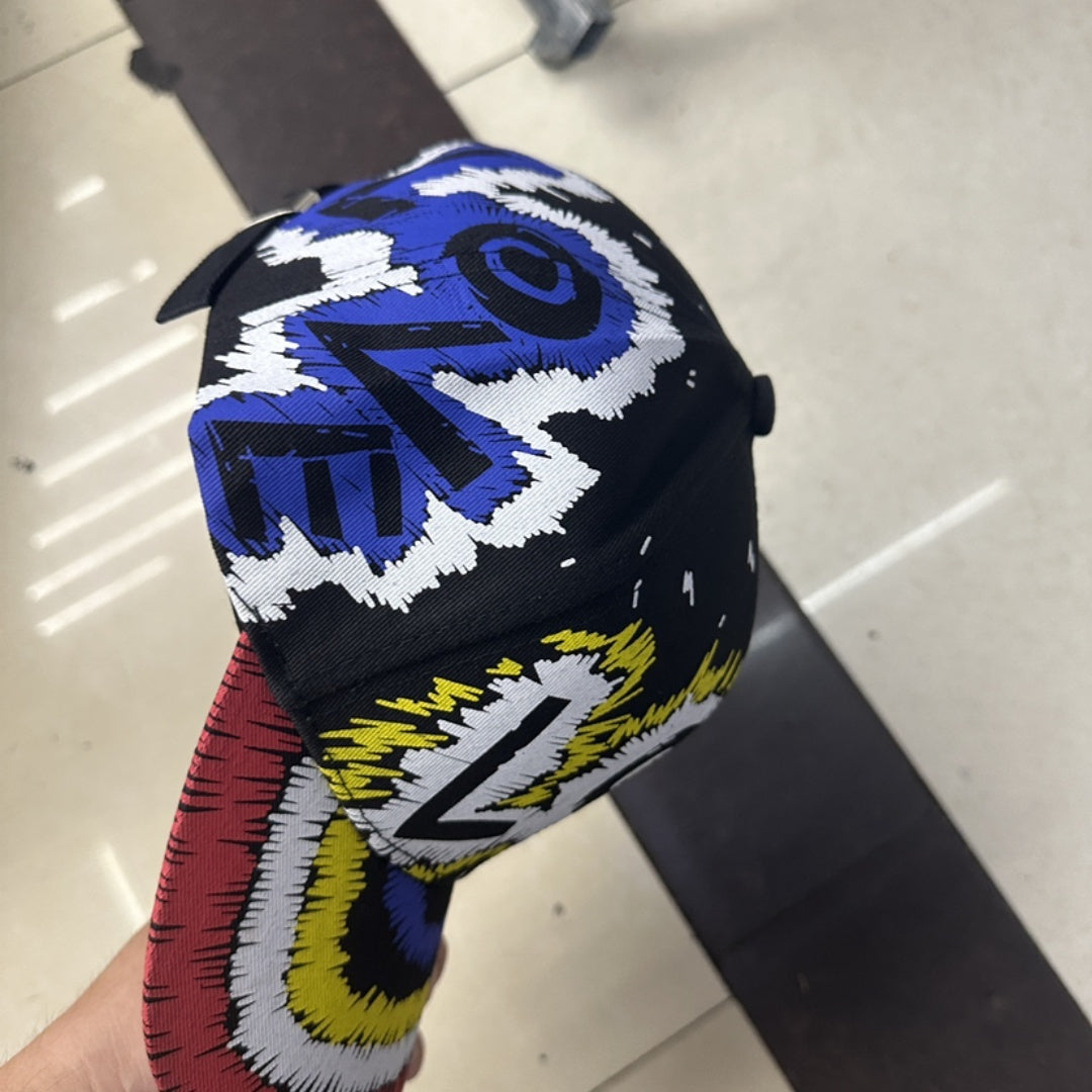 Graffiti Cotton Baseball Cap