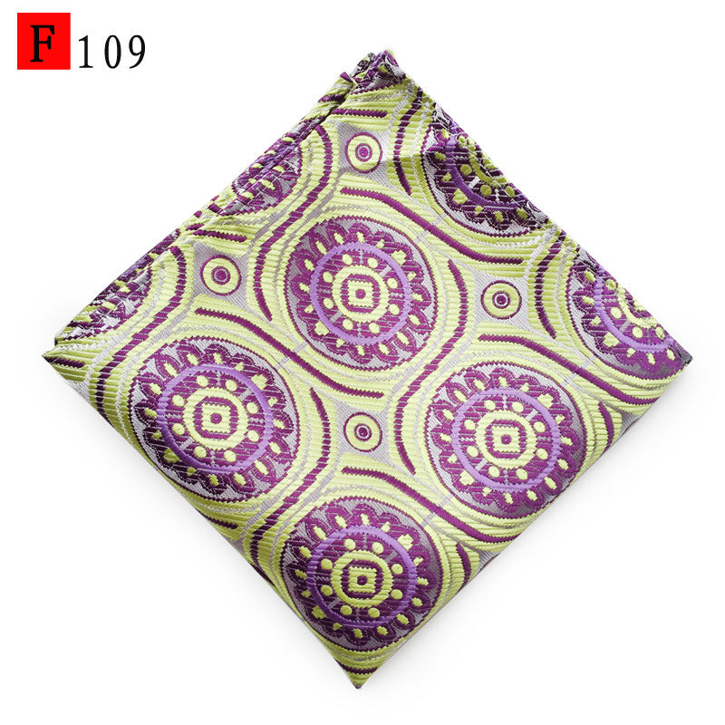 British Business Polyester Yarn Jacquard Small Towel