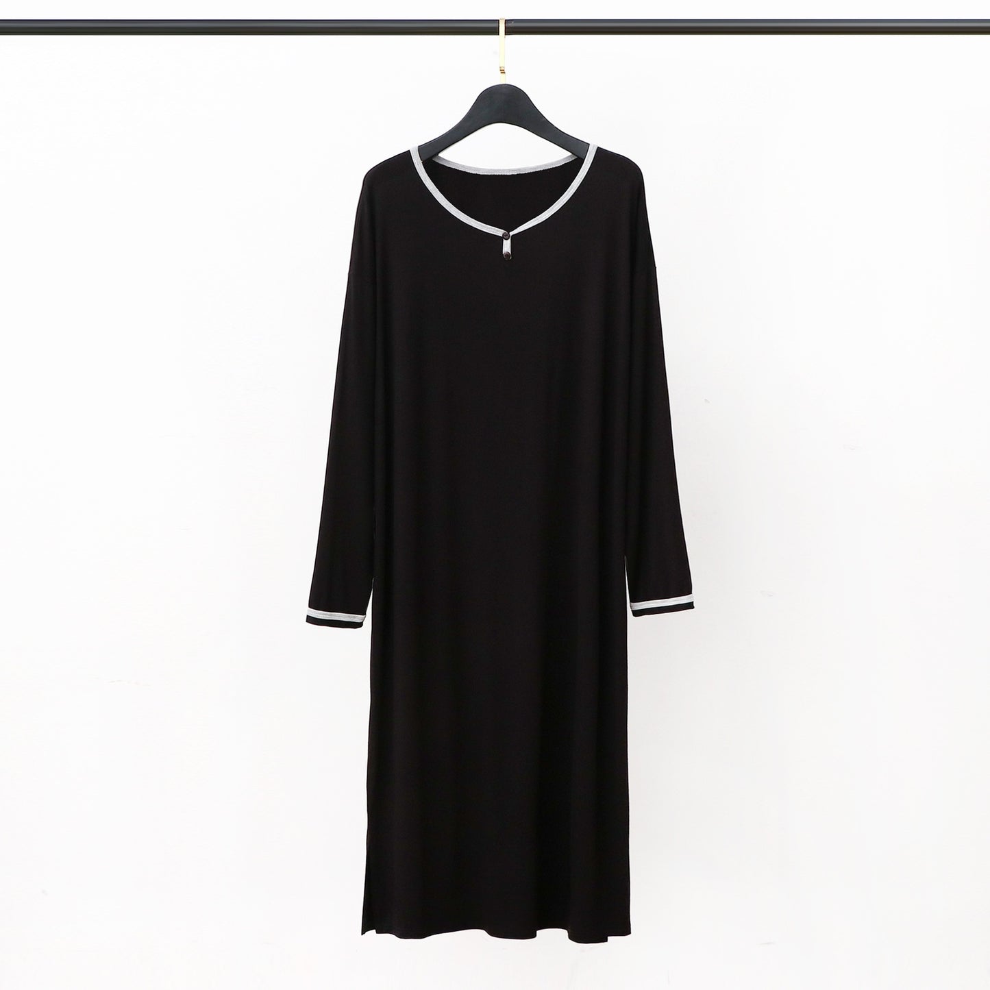 Long Soft Draping Bathrobe Men's Pajamas
