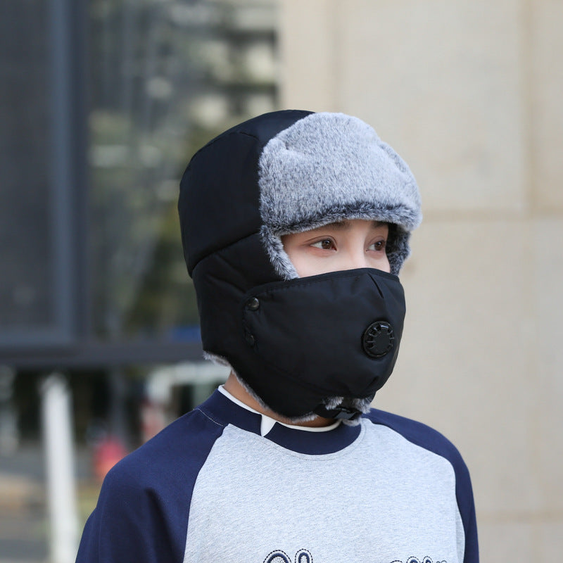 Men's Windproof Earflap Ushanka Outdoor Hat