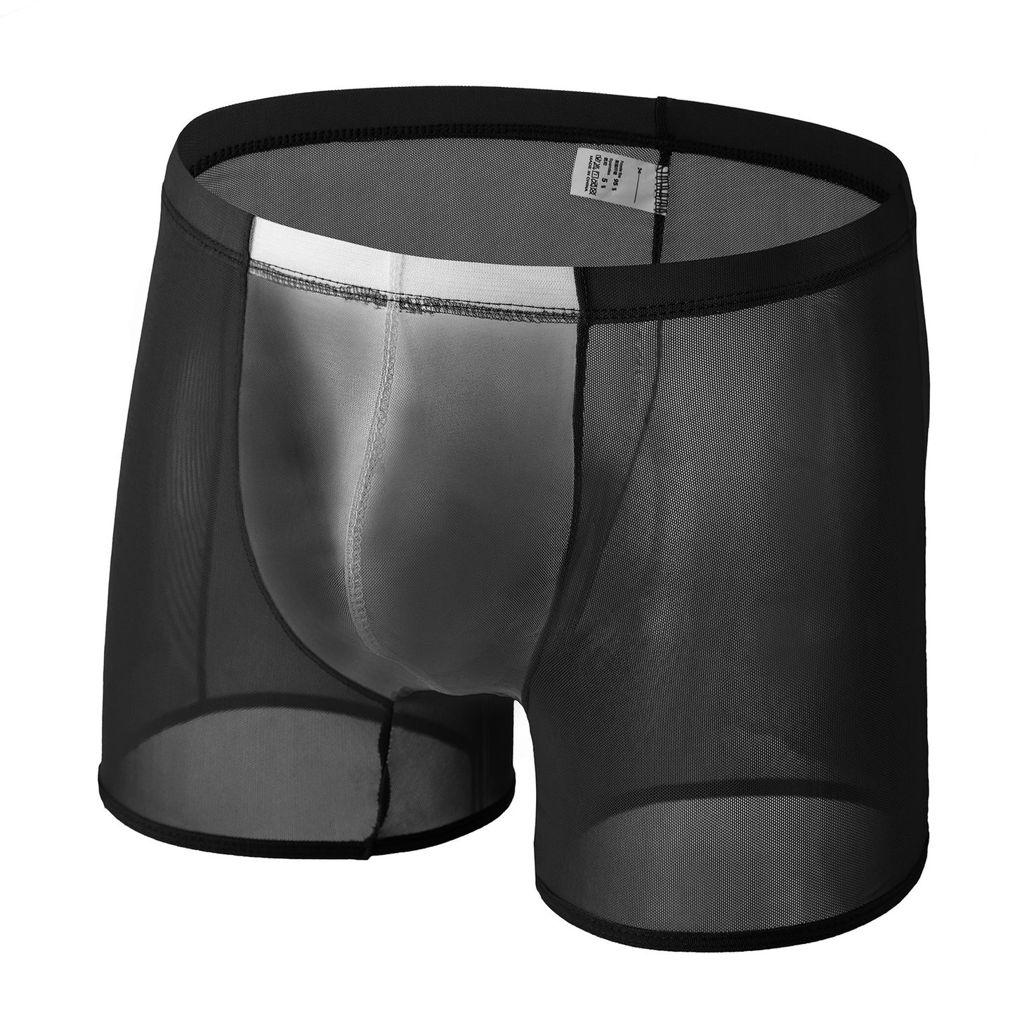 Men's Lace Mesh Boxer Briefs Summer Thin