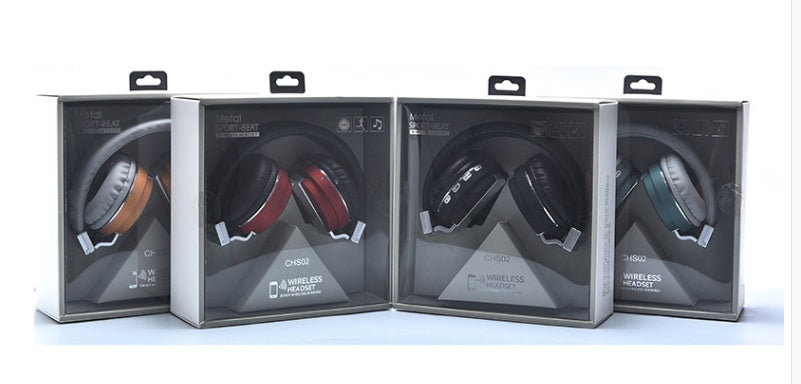 New Wireless Bluetooth Headset with Card Receiver