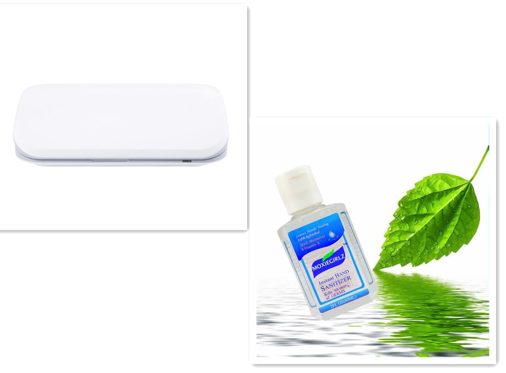 5V Double UV Phone Sterilizer Box Jewelry Cleaner Sanitizer