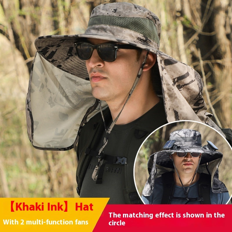Outdoor Multi-purpose Rechargeable Fan Hat