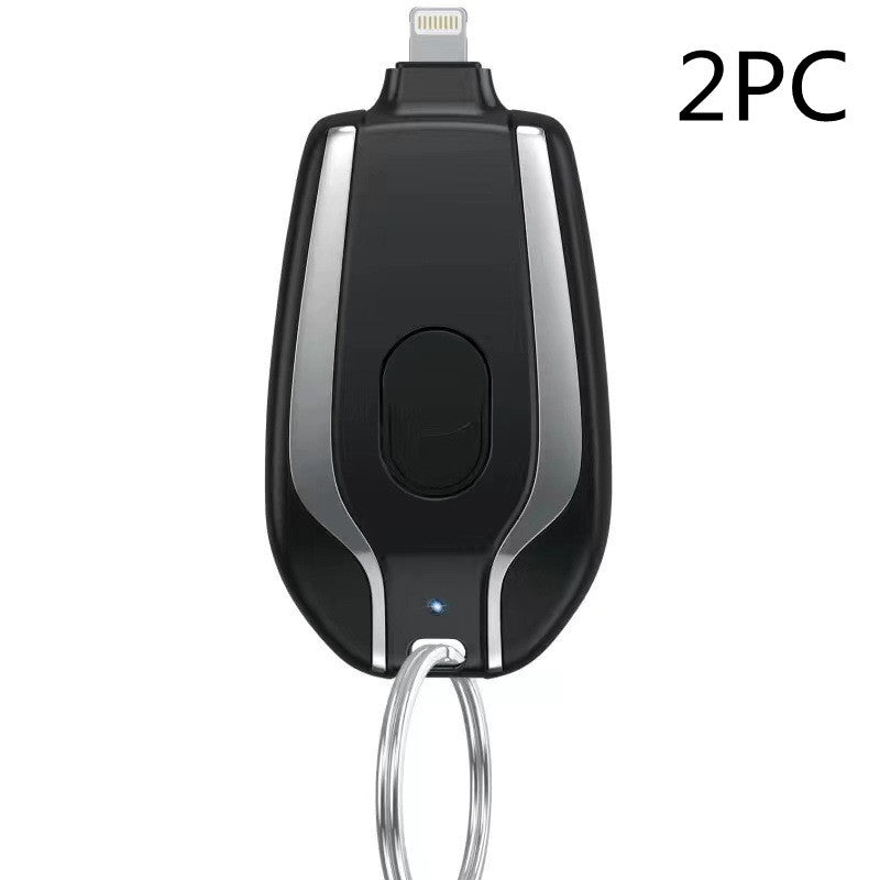 Keyring Wireless Charging Bank 1500mAh Portable Power