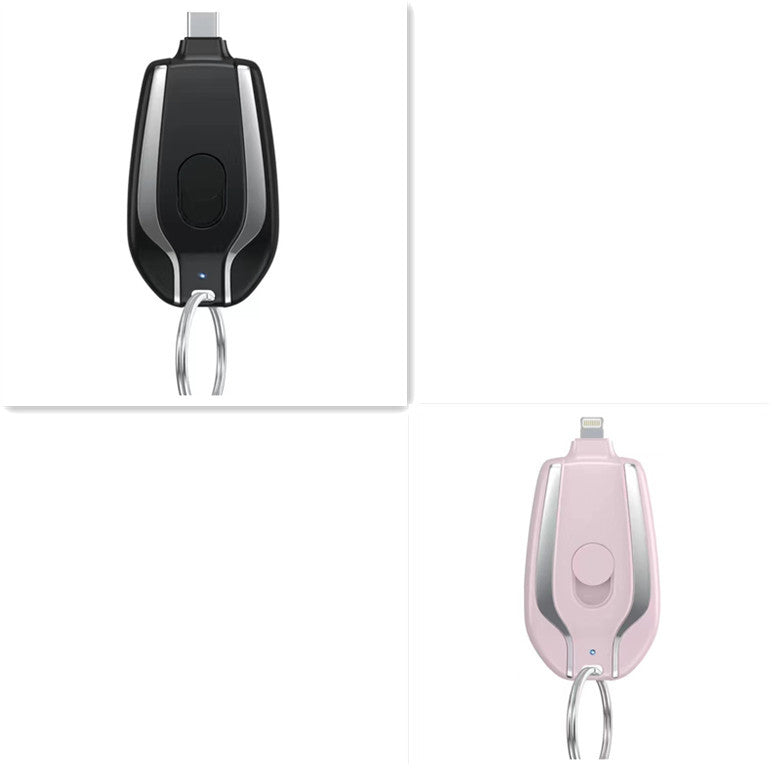 Keyring Wireless Charging Bank 1500mAh Portable Power
