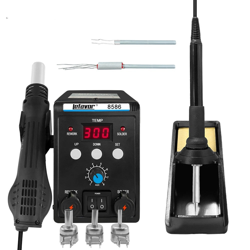 Digital Temperature Control Hot Air Gun Station