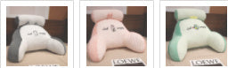Fluffy Triangle Reading Cushion Lumbar Support