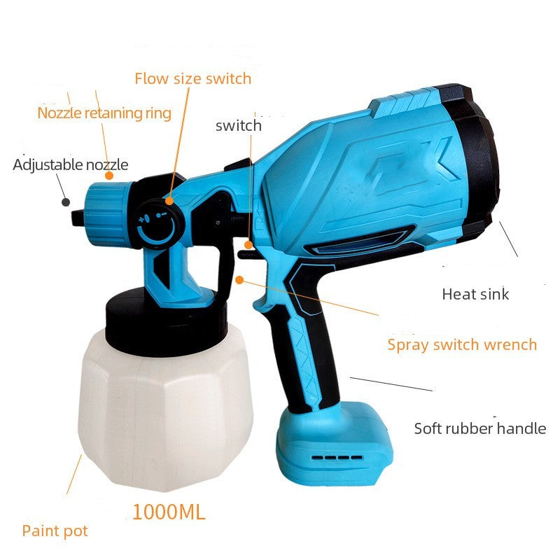 High Power Electric Paint Spray Gun Kettle