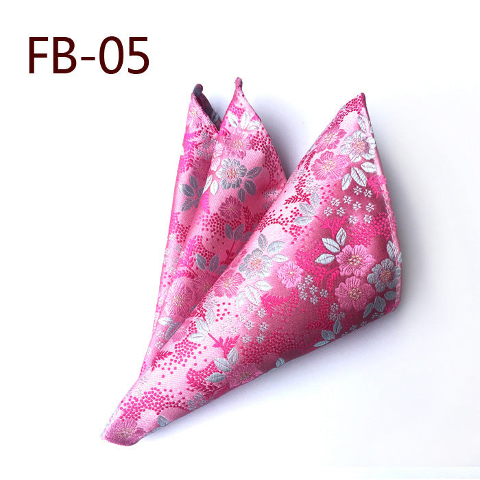 British Business Polyester Yarn Jacquard Small Towel