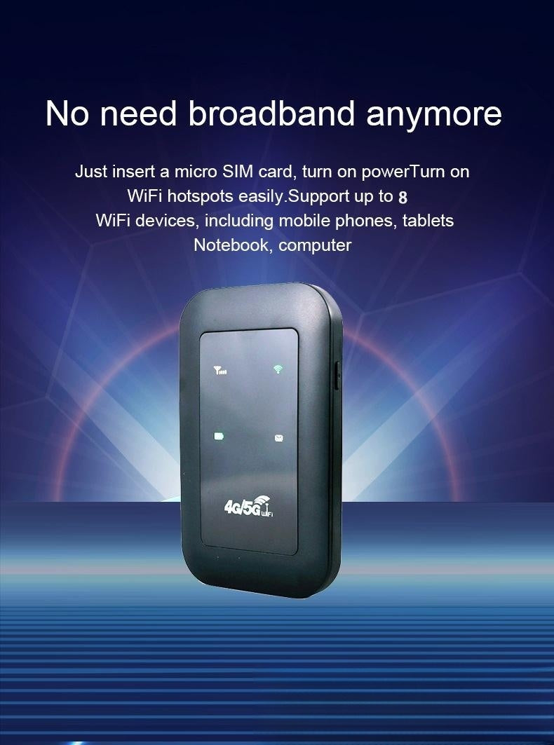H808 Portable 4G WiFi Network Router All-Netcom