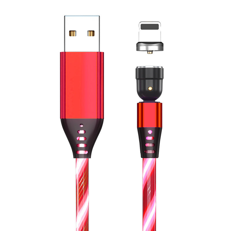 540 Rotate Magnetic 3A Charging Cable USB Type C