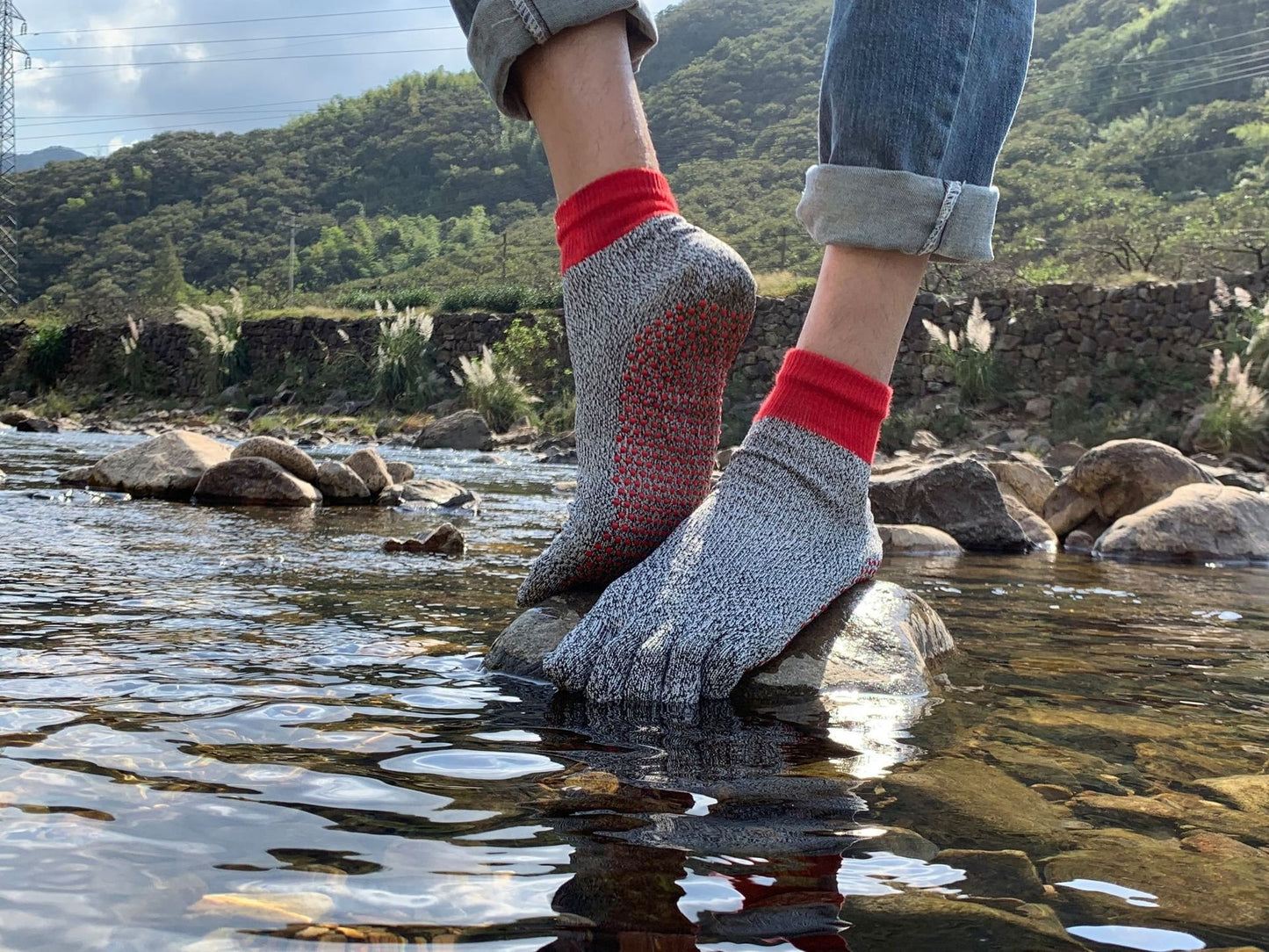 Silicone Non-slip Cut-resistant Toe Socks