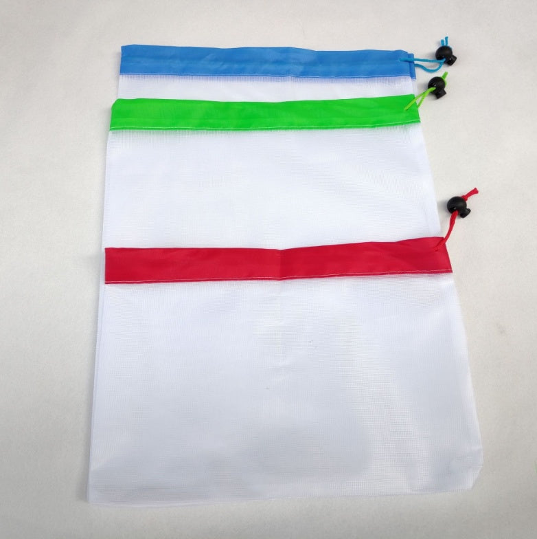 Multi-functional Mesh Fruit & Vegetable Bag Set