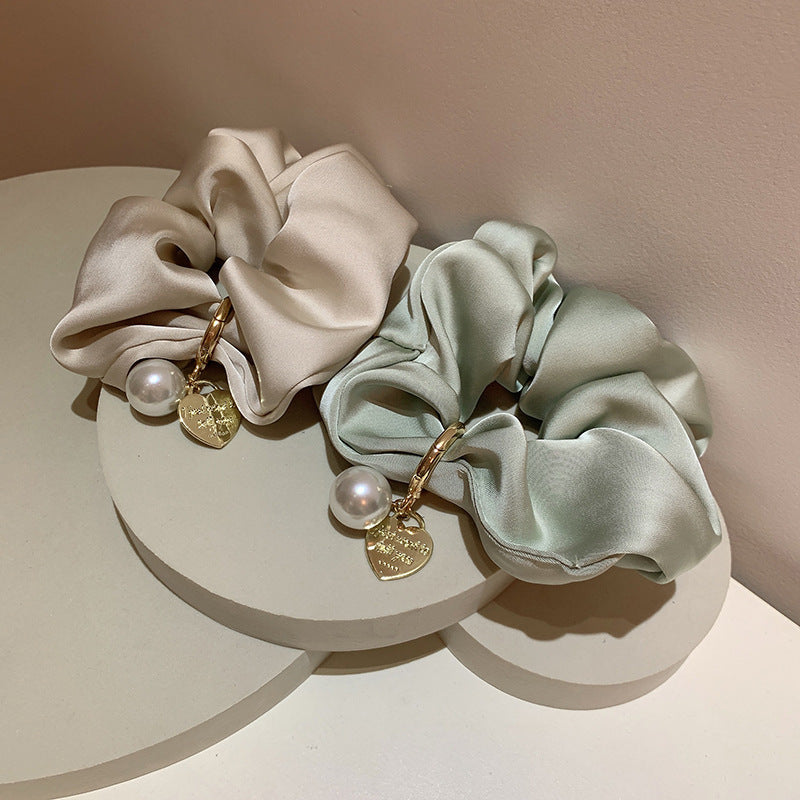 Solid Color Elegant Flower Hair Ring