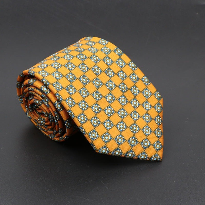 Bohemian Silk Men's Fashion Necktie