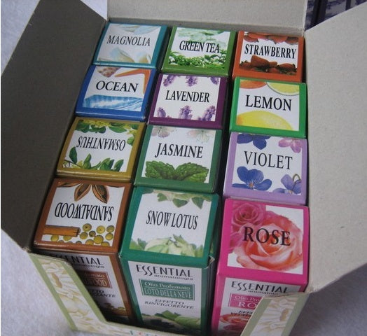12-Pack 10ml Water-Soluble Dropper Essential Oils