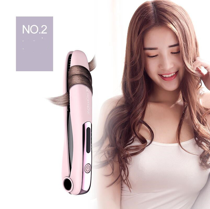Cordless Hair Straightener Travel Straightening & Curling
