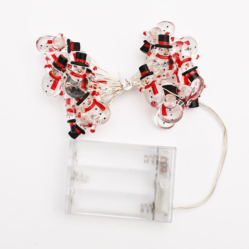 Christmas Snowman Decorative String Lights