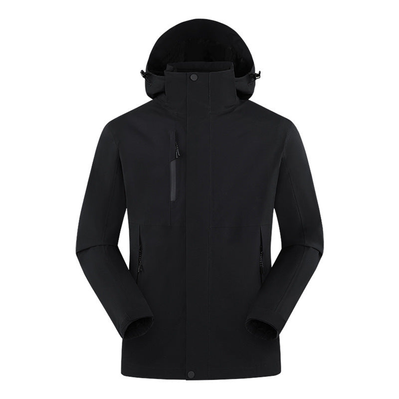 Full Heat Seal Shell Jacket Three-in-one Windproof Outdoor