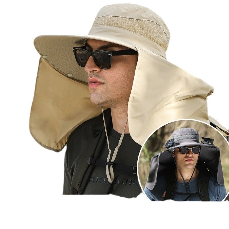 Outdoor Multi-purpose Rechargeable Fan Hat