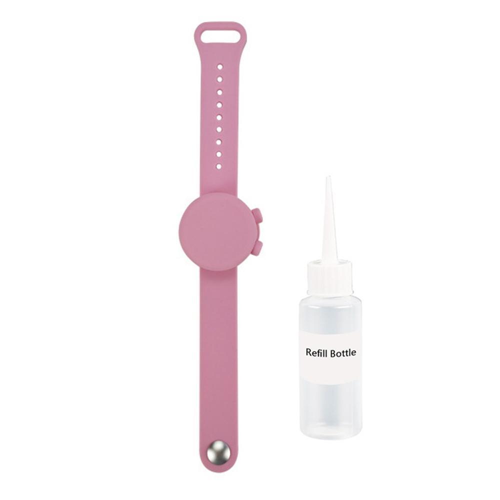 Outdoor Silicone Hand Sanitizer Bracelet Dispenser