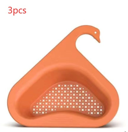Sink Hanging Swan Drain Basket Kitchen Tool