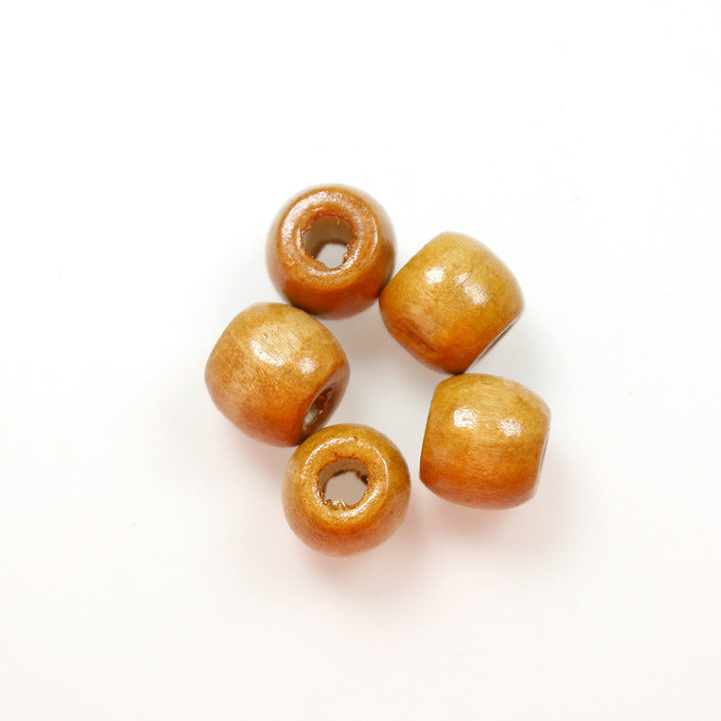 Maple Wooden Bead Drawstring Bag