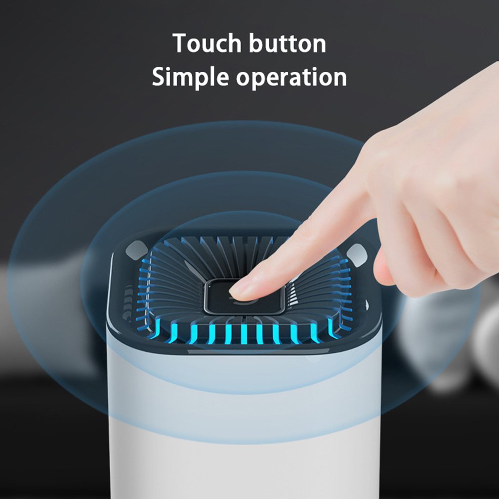 Portable Car Air Purifier Ionizer Smoke Dust Remover