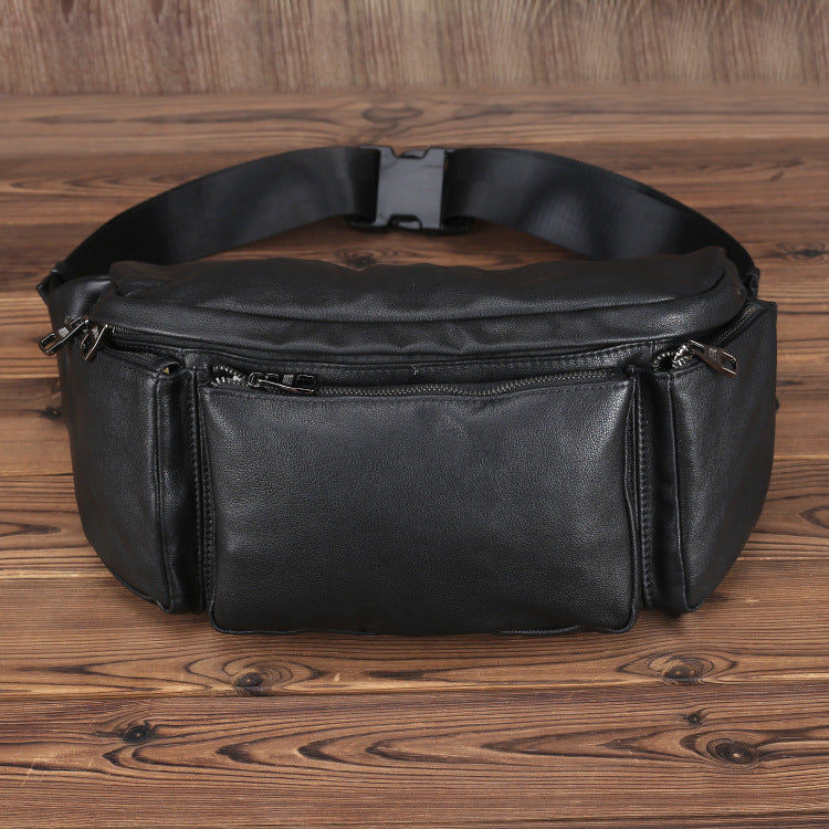 Cowhide Shoulder Messenger Bag