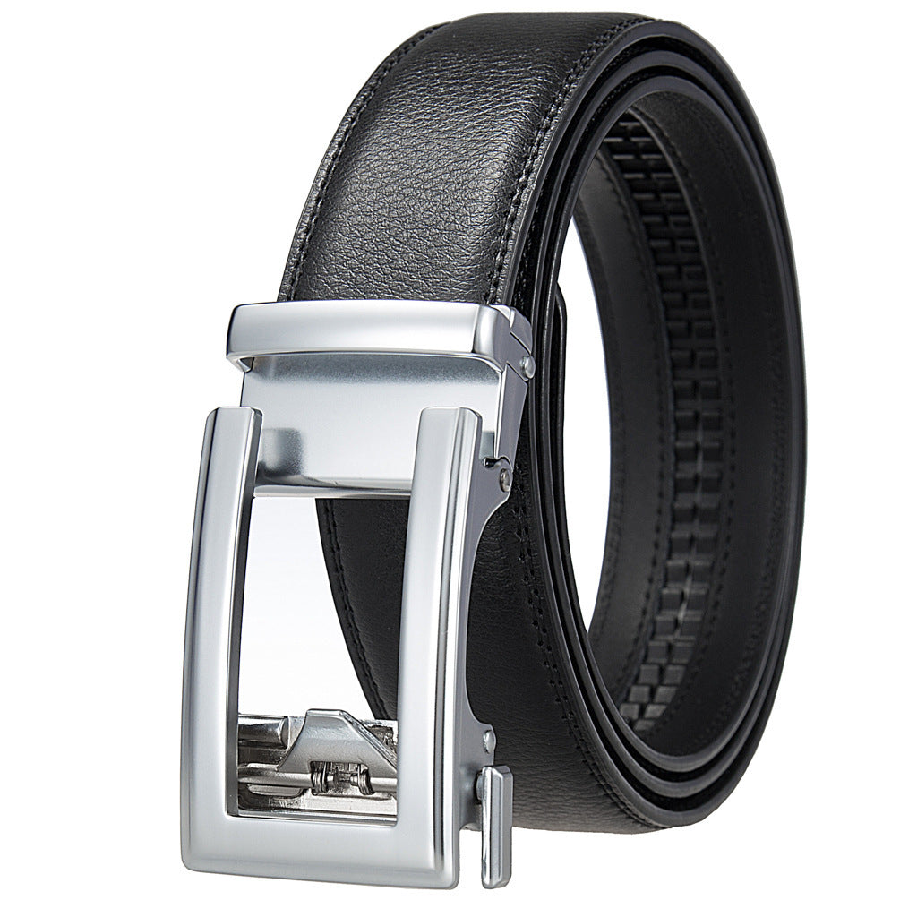 Antique Cowhide Men's Leather Casual Business Belt