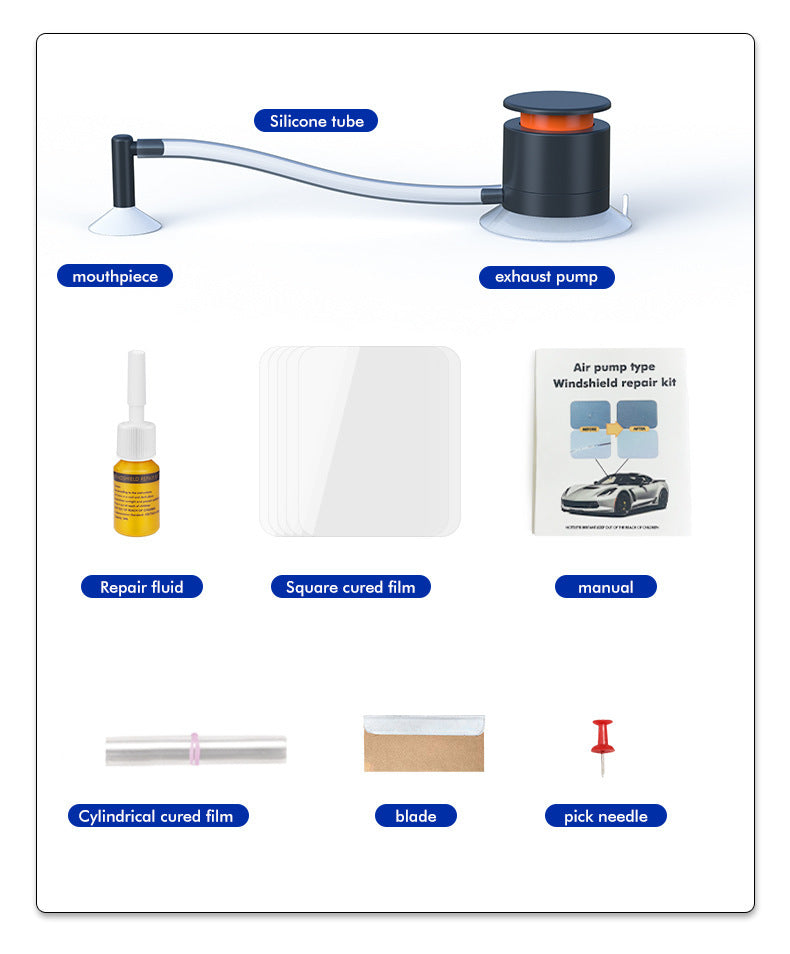 Car Windshield Crack Repair Tool