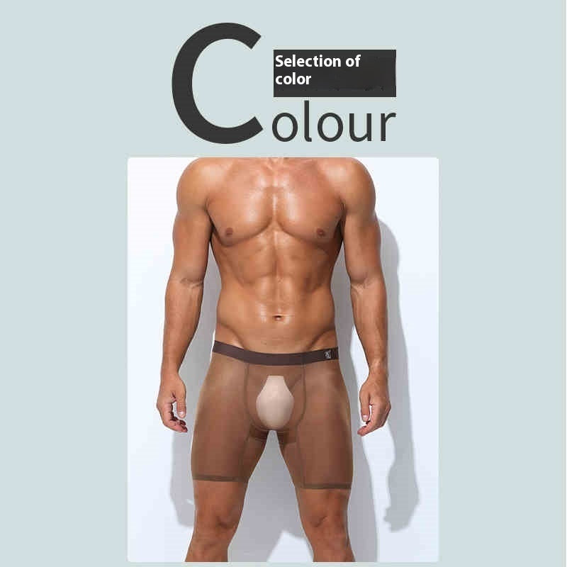 Plus Size Ice Mesh Sports Underwear