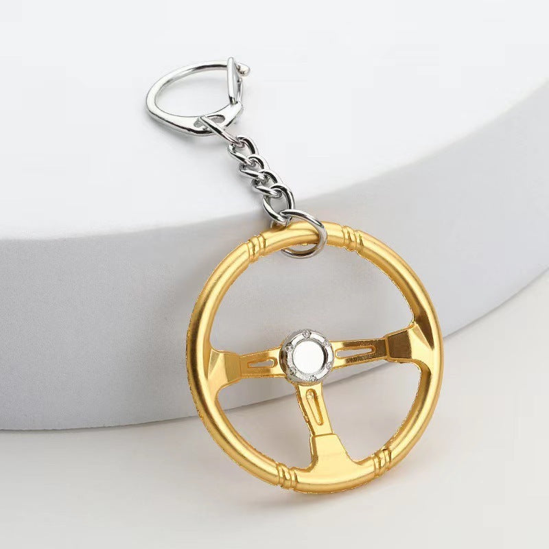 Racing Wheel Key Ring