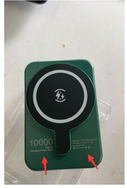 Mini 5000mAh Magnetic Wireless Power Bank