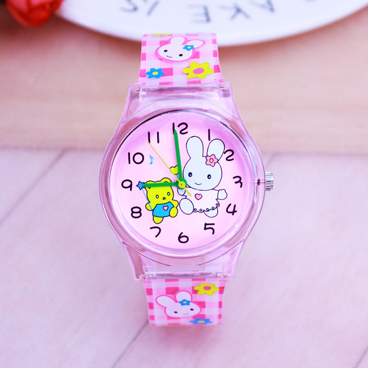 Jelly Transparent Children's Watch