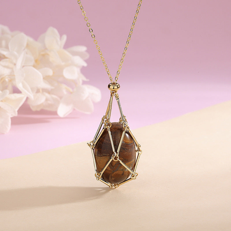 2023 Spring Crystal Pendant Necklace